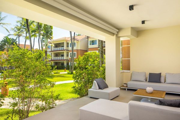 terrace in 3 bedroom rental apartment