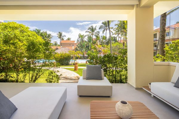 terrace in 3 bedroom rental apartment